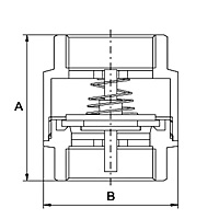 Купить   Клапан обратный /Латунь/ PROFactor   