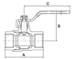 Купить Кран шаровый PF STRONG в Барнауле
