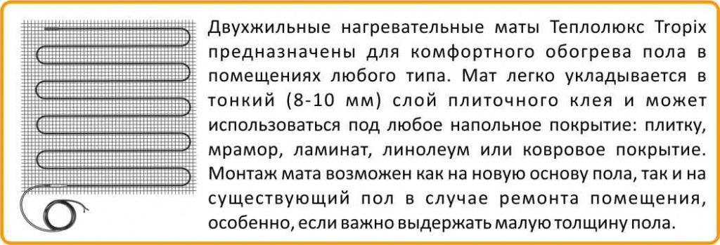 комплект Теплолюкс Tropix МНН 80-0.5 в Барнауле